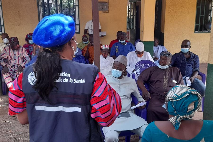 Dialogue communautaire à Conakry